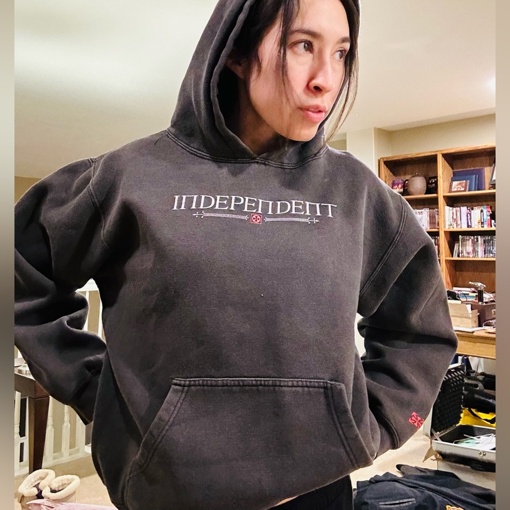 Black Independent Hoodie